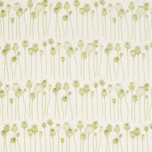 226431 Poppy Pods Embleton Bay Olive/Almond Fabric by Sanderson