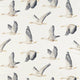 Elysian Geese Elysian Silver/Chalk Fabric by Sanderson