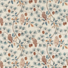 226524 Owlswick Elysian Teal Fabric by Sanderson