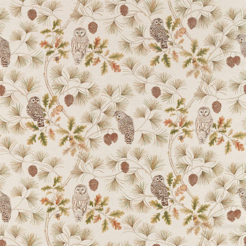 226525 Owlswick Elysian Briarwood Fabric by Sanderson
