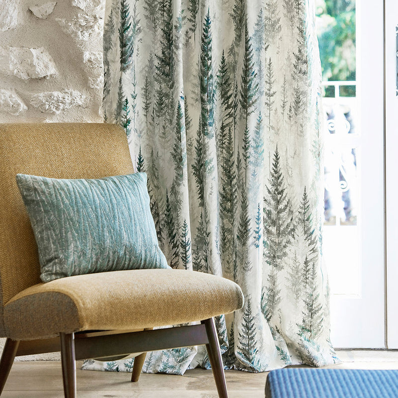 226534 Juniper Pine Elysian Pine Forest Fabric by Sanderson