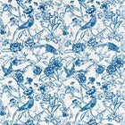 226536 Tattershall Elysian Indigo Fabric by Sanderson