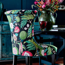 226560 Jackfruit Glasshouse Tropical/Ink Fabric by Sanderson