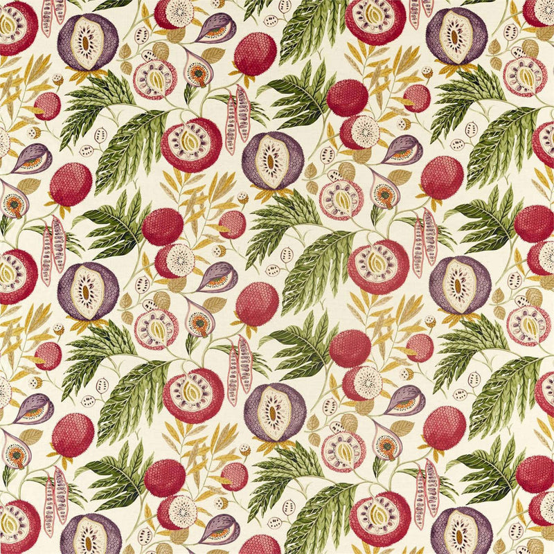 226562 Jackfruit Glasshouse Fig/Olive Fabric by Sanderson