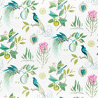 226563 Paradesia Glasshouse Botanical Green Fabric by Sanderson
