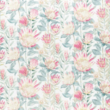 226574 King Protea Glasshouse Orchid/Grey Fabric by Sanderson