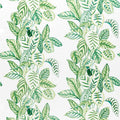 Calathea Glasshouse Botanical Green Fabric by Sanderson