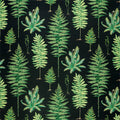 Fernery Glasshouse Botanical Green/Charcoal Fabric by Sanderson