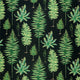 Fernery Glasshouse Botanical Green/Charcoal Fabric by Sanderson