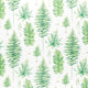 Fernery Glasshouse Botanical Green Fabric by Sanderson