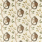 226581 Ringtailed Lemur Glasshouse Olive Fabric by Sanderson
