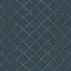 2265 Golden Trellis Blue Wallpaper by Boråstapeter