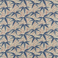 Bamboo Compilation Indigo/Woad Fabric by Morris & Co
