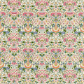 Lodden Compilation Blush/Woad Fabric by Morris & Co
