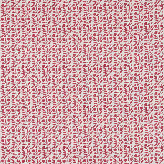 226692 Rosehip Compilation Rose Fabric by Morris & Co