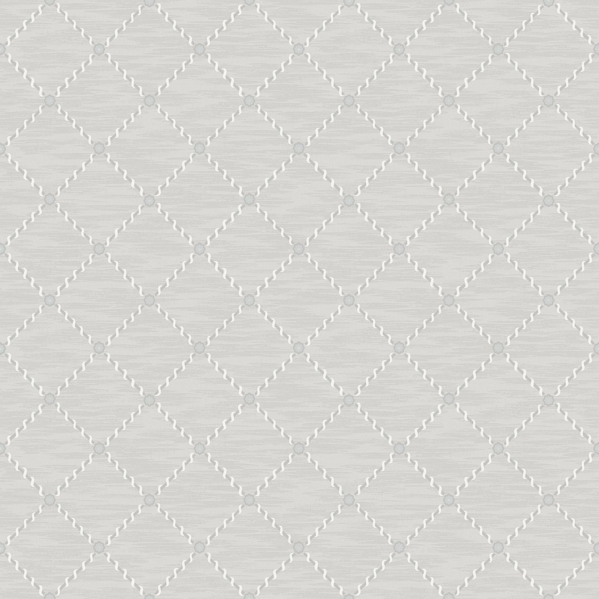 2266 Golden Trellis Grey Wallpaper by Boråstapeter