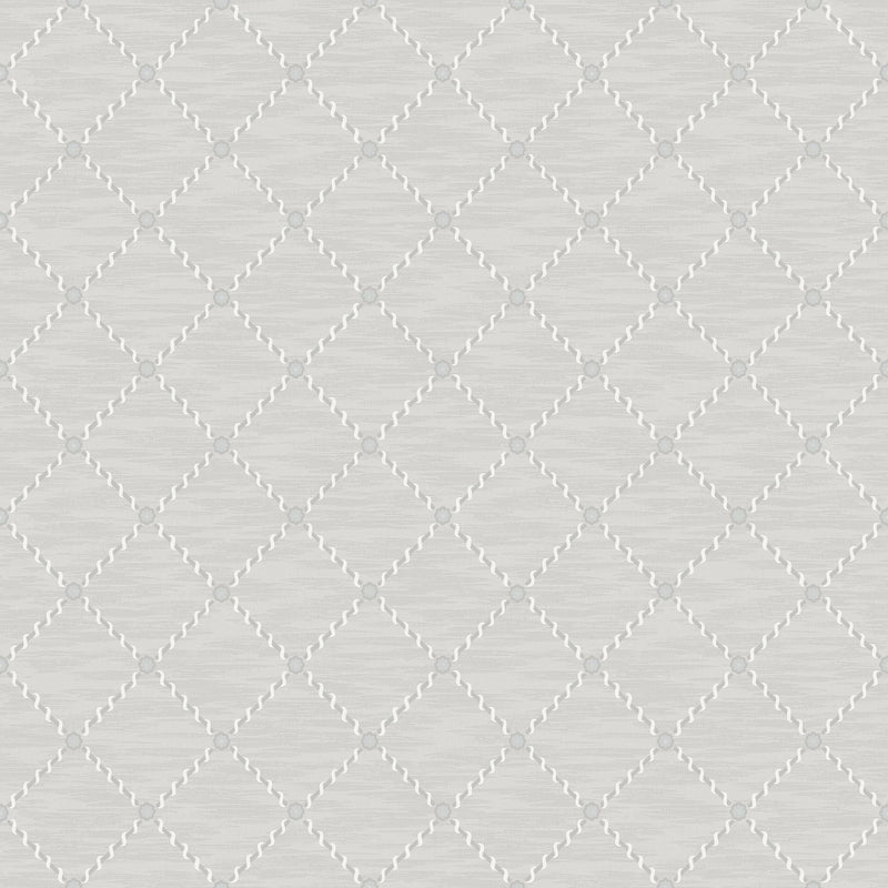 2266 Golden Trellis Grey Wallpaper by Boråstapeter