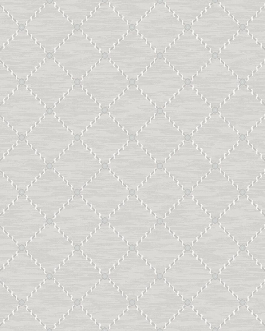 2266 Golden Trellis Grey Wallpaper by Boråstapeter