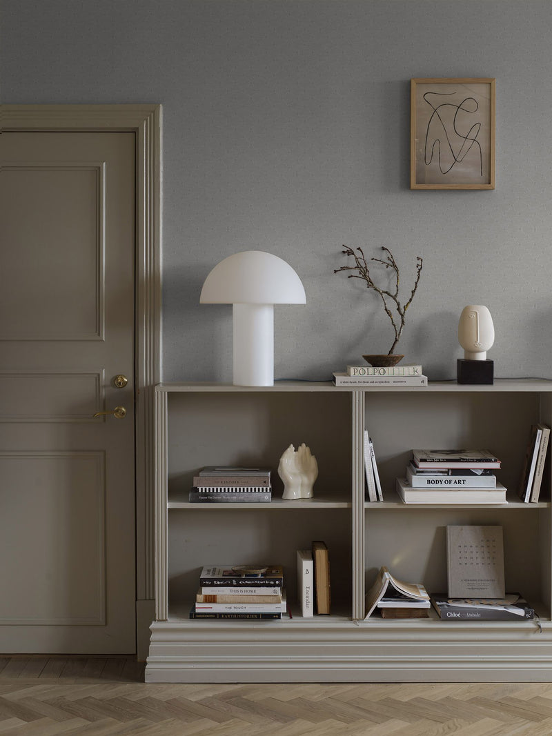 2266 Golden Trellis Grey Wallpaper by Boråstapeter