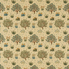 226706 Orchard Compilation Olive/Gold Fabric by Morris & Co