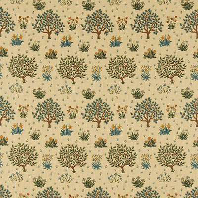 Orchard Compilation Olive/Gold Fabric by Morris & Co