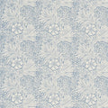Marigold Compilation China Blue/Ivory Fabric by Morris & Co