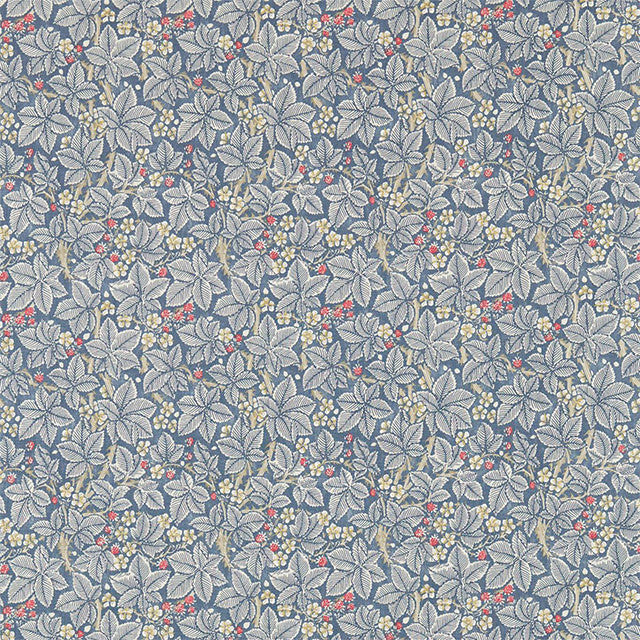 226716 Bramble Compilation Mineral/Slate Fabric by Morris & Co