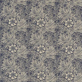 Marigold Compilation Indigo/Linen Fabric by Morris & Co