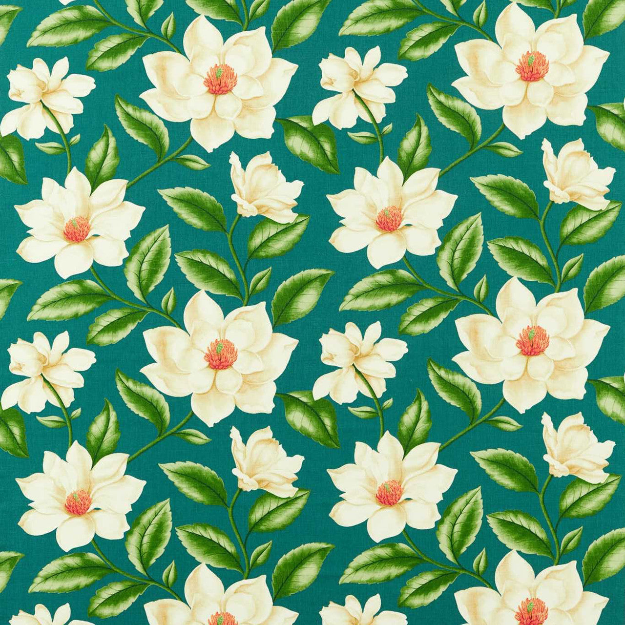 226865 Grandiflora One Sixty Emerald Fabric by Sanderson