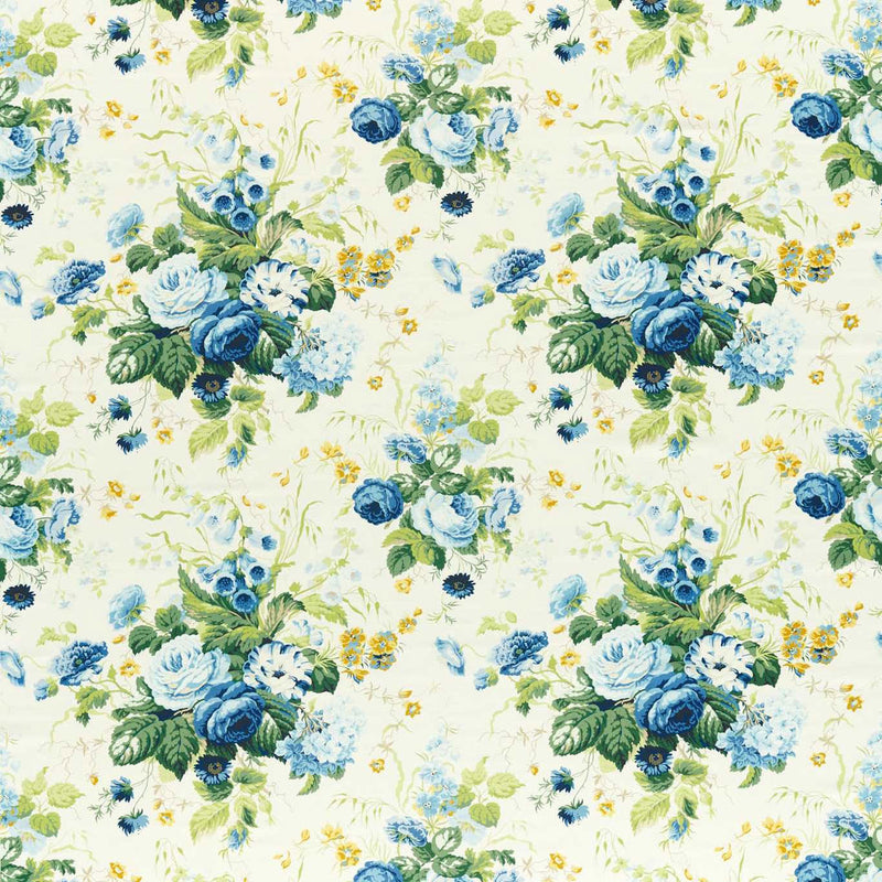 226867 Stapleton Park One Sixty French Blue Fabric by Sanderson
