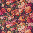226883 Very Rose & Peony One Sixty Wild Plum Fabric by Sanderson