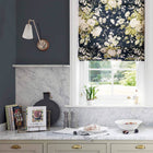 226889 Stapleton Park One Sixty Navy/Olive Fabric by Sanderson