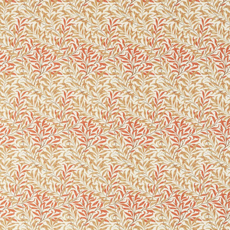 226895 Willow Boughs Simply Morris Russet/Ochre Fabric by Morris & Co