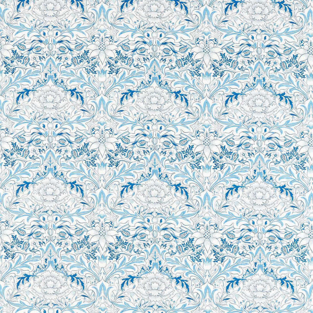 226902 Simply Severn Simply Morris Woad Fabric by Morris & Co