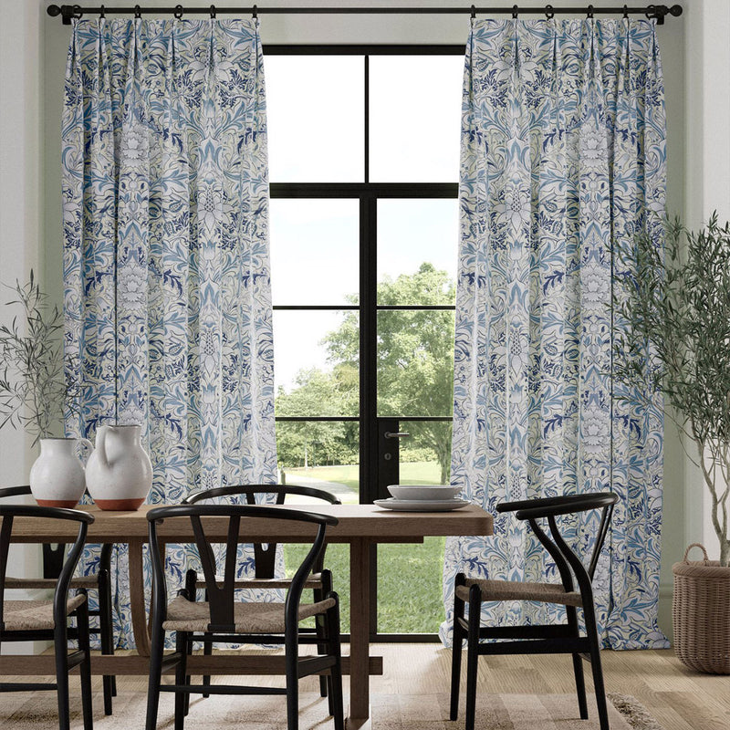 226902 Simply Severn Simply Morris Woad Fabric by Morris & Co