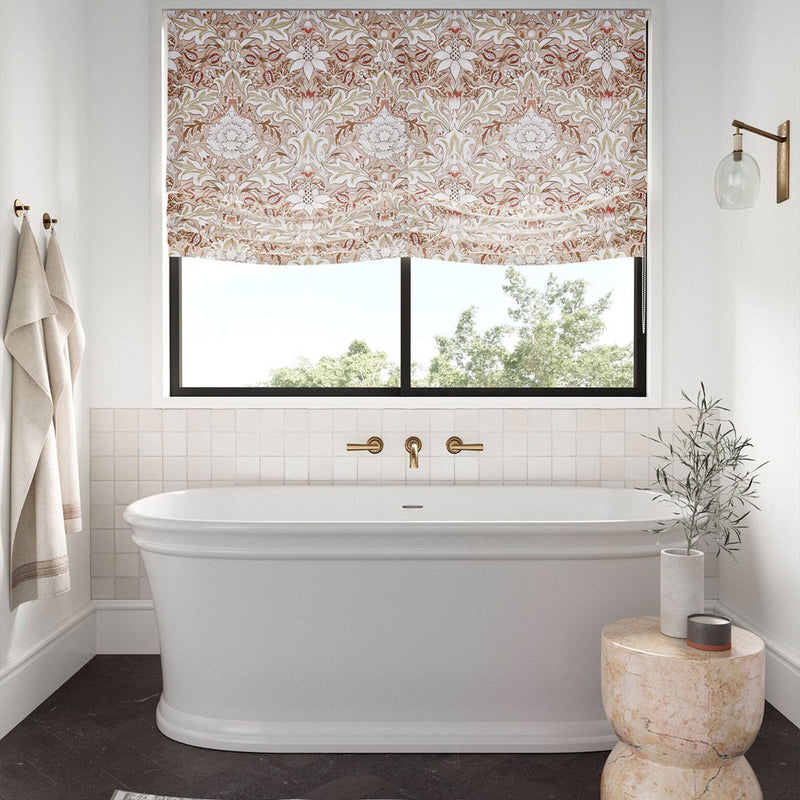 226903 Simply Severn Simply Morris Madder/Russet Fabric by Morris & Co