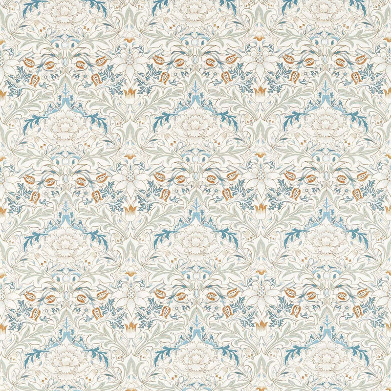 226905 Simply Severn Simply Morris Bayleaf/Annatto Fabric by Morris & Co