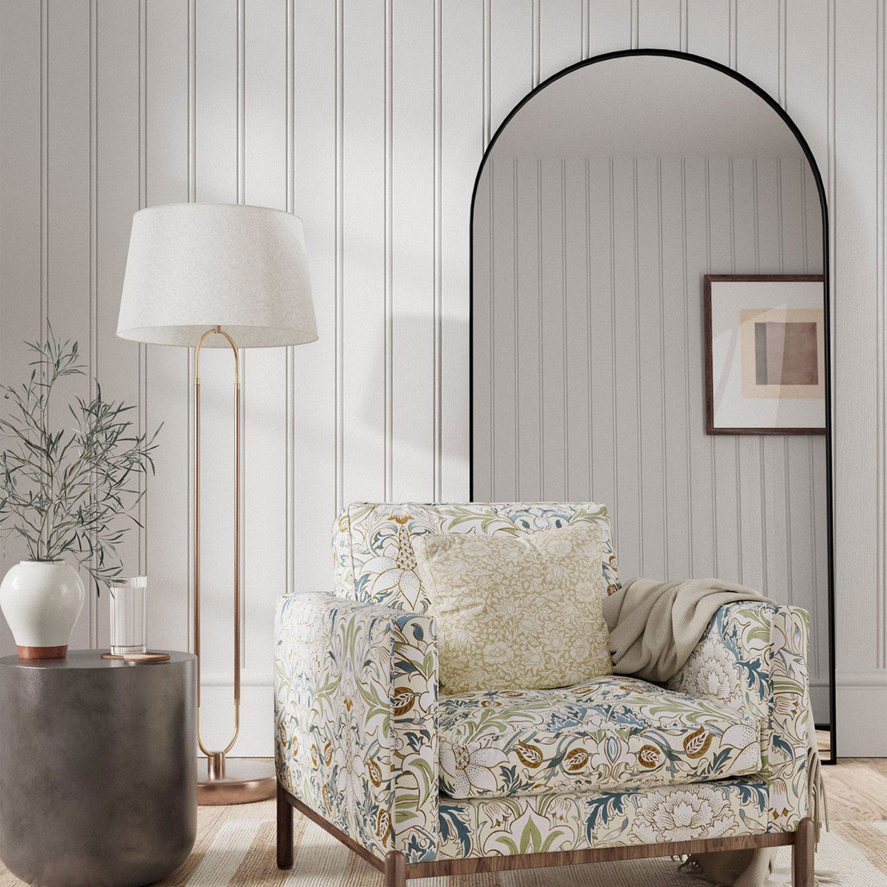 226905 Simply Severn Simply Morris Bayleaf/Annatto Fabric by Morris & Co