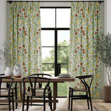 226907 Fruit Simply Morris Leaf Green/Madder Fabric by Morris & Co