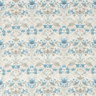 226917 Strawberry Thief Simply Morris Slate/Vellum Fabric by Morris & Co