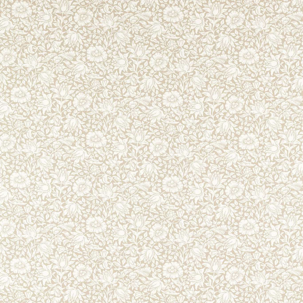 226921 Mallow Simply Morris Linen Fabric by Morris & Co