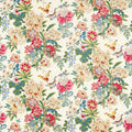 Emperor Peony Water Garden Lotus Pink Fabric by Sanderson