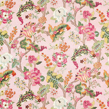 226966 Fusang Tree Water Garden Peach Blossom Fabric by Sanderson