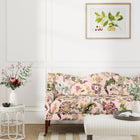 226966 Fusang Tree Water Garden Peach Blossom Fabric by Sanderson