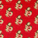 Water Dragon Garden Cinnabar Red Fabric by Sanderson