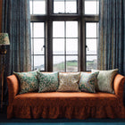 226982 Marigold Cornubia Cream/Sap Green Fabric by Morris & Co