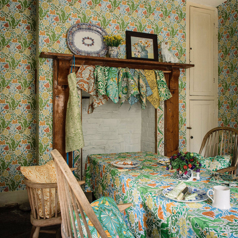 226988 Compton Spring Cornubia Spring Fabric by Morris & Co