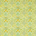 Woodland Weeds Cornubia Sap Green Fabric by Morris & Co