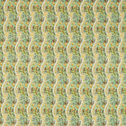 226993 Daffodil Cornubia Cove Blue/Chocolate Fabric by Morris & Co