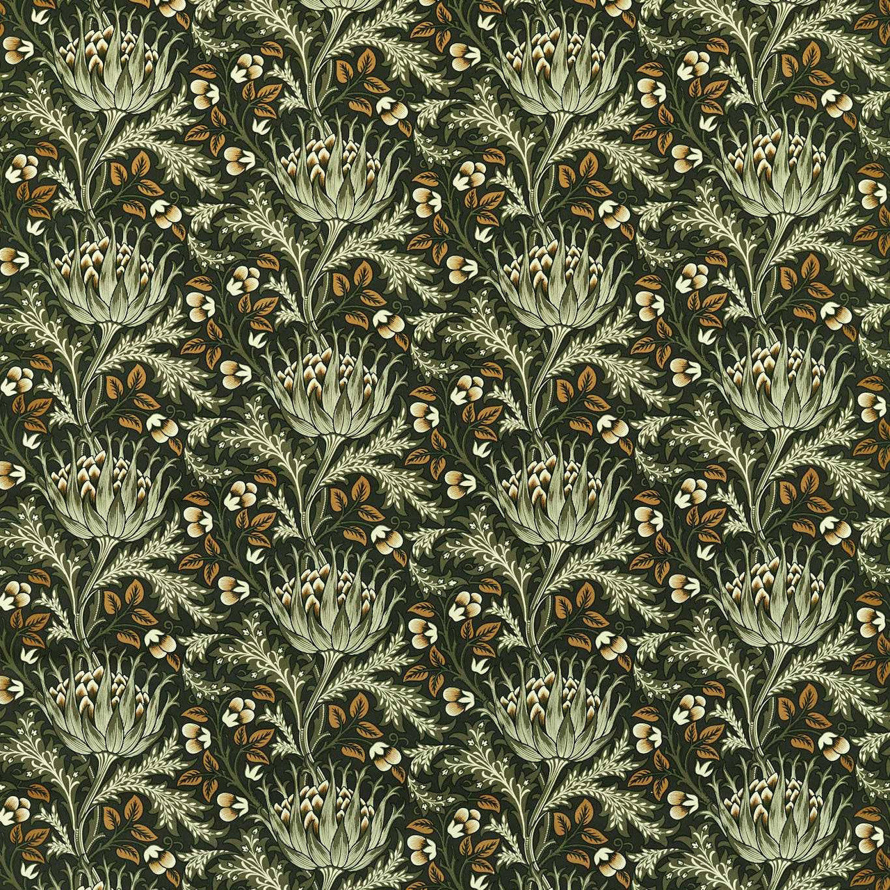 227000 Artichoke Velvet Wardle Velvets Tump Fabric by Morris & Co